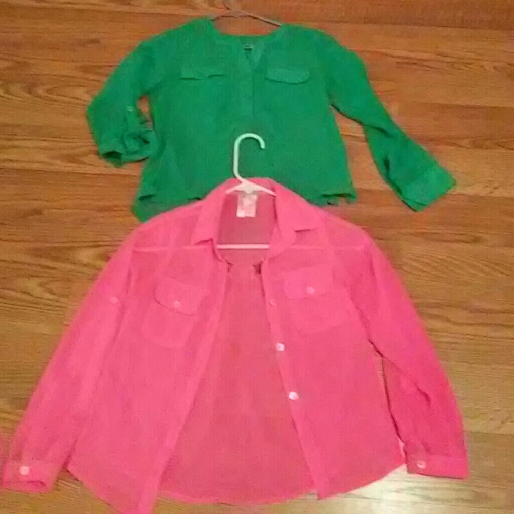 Two Girl's Blouses